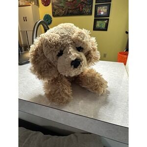 Aurora 12" Goldie Golden Retriever PUPPY Dog Flopsie Plush Stuffy #31117